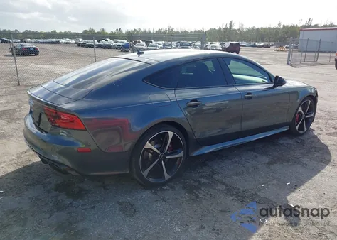 2014 Audi Rs 7 4.0T Prestige из США, поврежденный, VIN WUAW2AFCXEN903328
